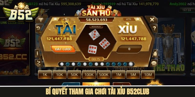 Top các chiến thuật kinh nghiệm chơi tài xỉu 