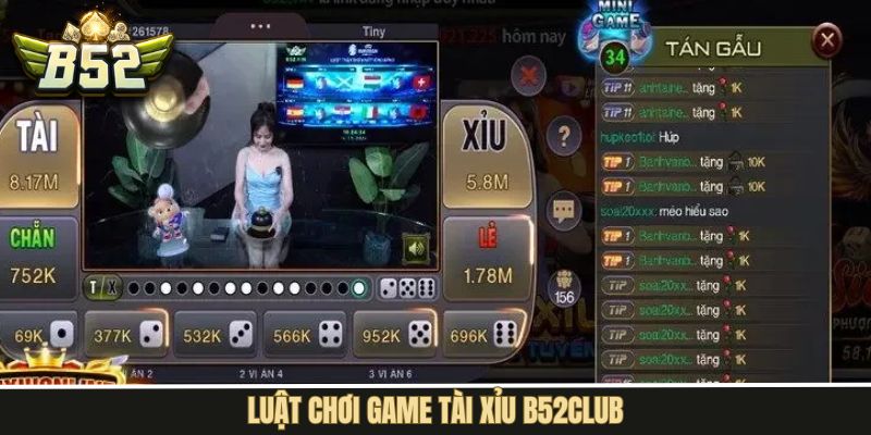 Khám phá chi tiết luật chơi Tài xỉu B52Club