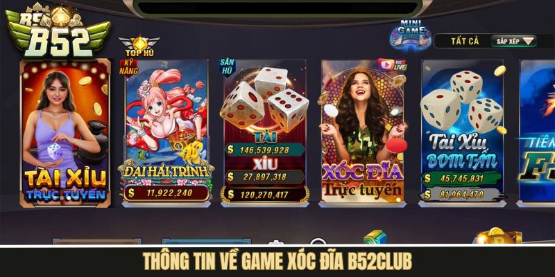 Tóm tắt đôi chút về xóc đĩa B52Club